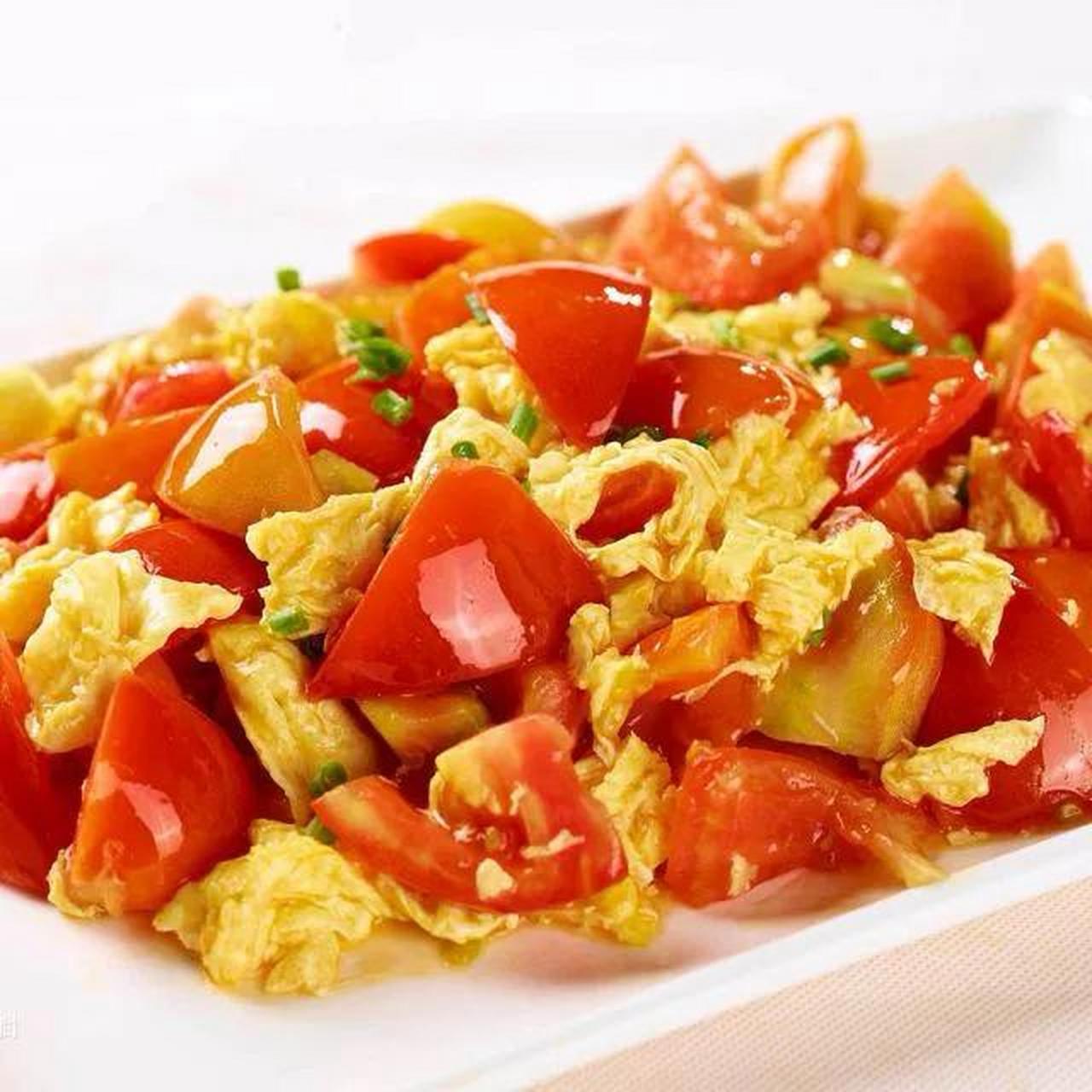 分享一个你的拿手菜菜谱木须柿子,这道东北传统菜肴,实际上就是我们