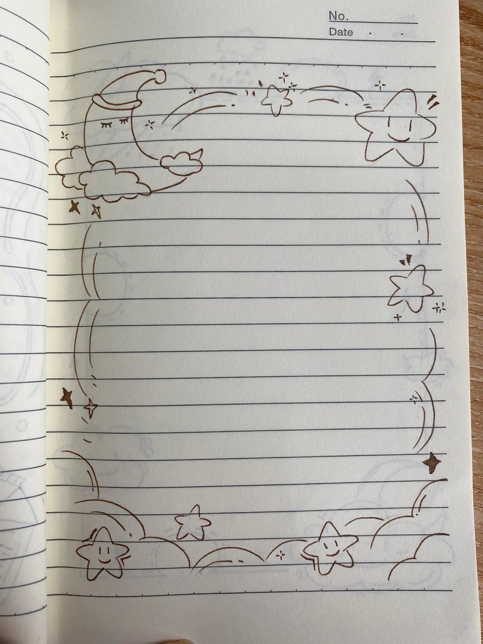 读书笔记怎么配图好看 读书笔记的卡通边框7815 画上之后变得可爱