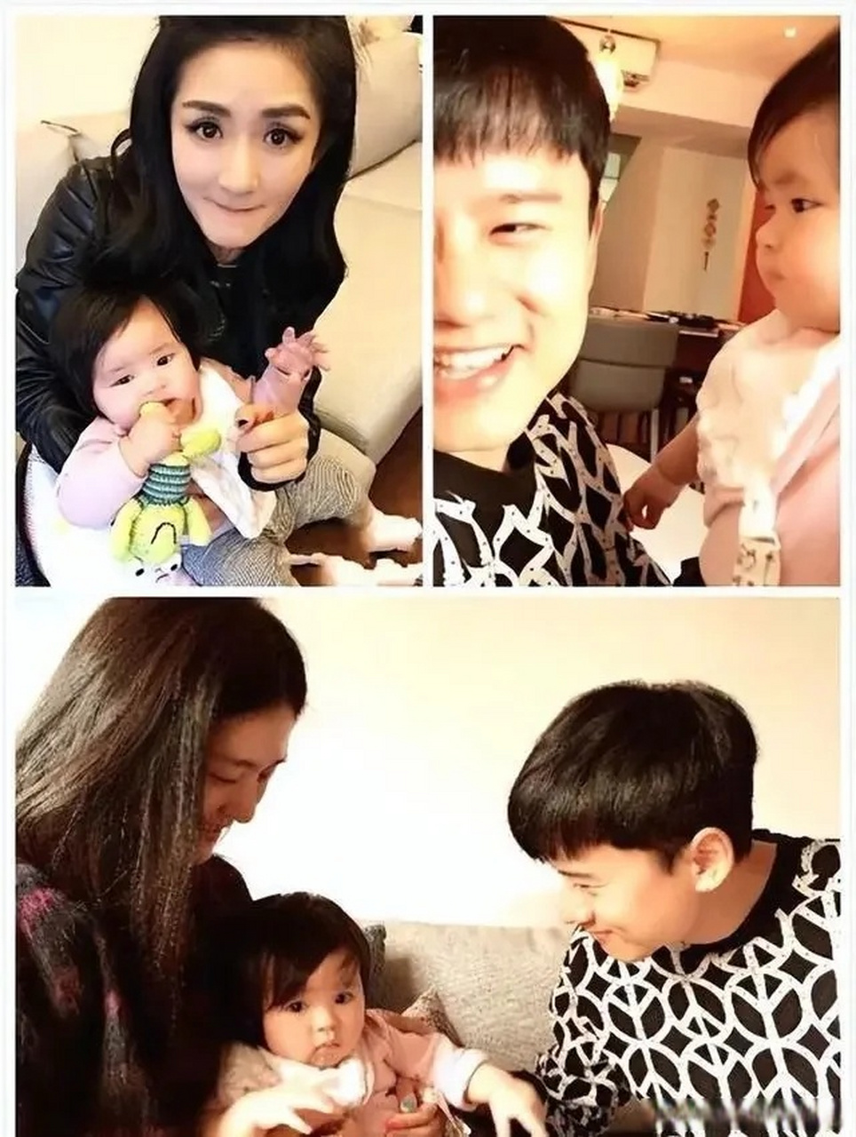 谢娜与丈夫张杰一直是娱乐圈的模范夫妻,此次新生命的降临让这个家庭