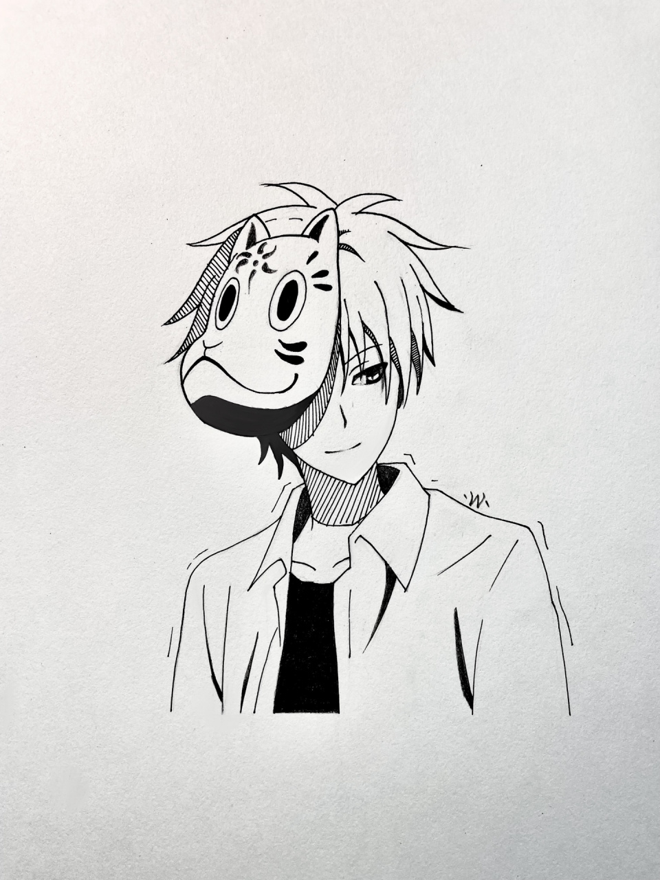 线描打卡 萤火之森98