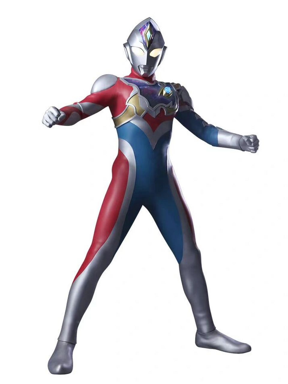 《戴卡奥特曼》三形态全身照 公布 分别为闪亮形,强壮型,奇迹型 设计