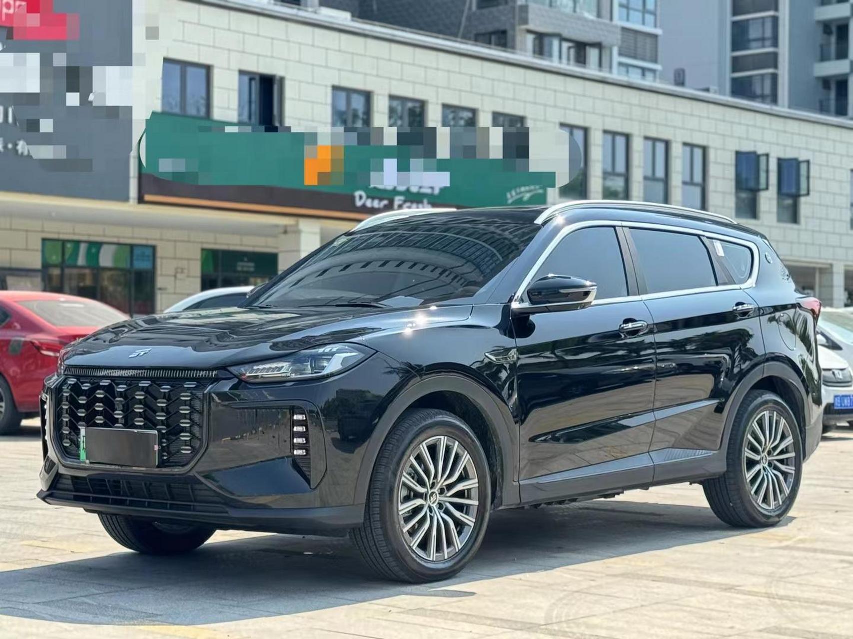 准新车24年3月捷途x70油电混合7座suv,只开6百多公里.