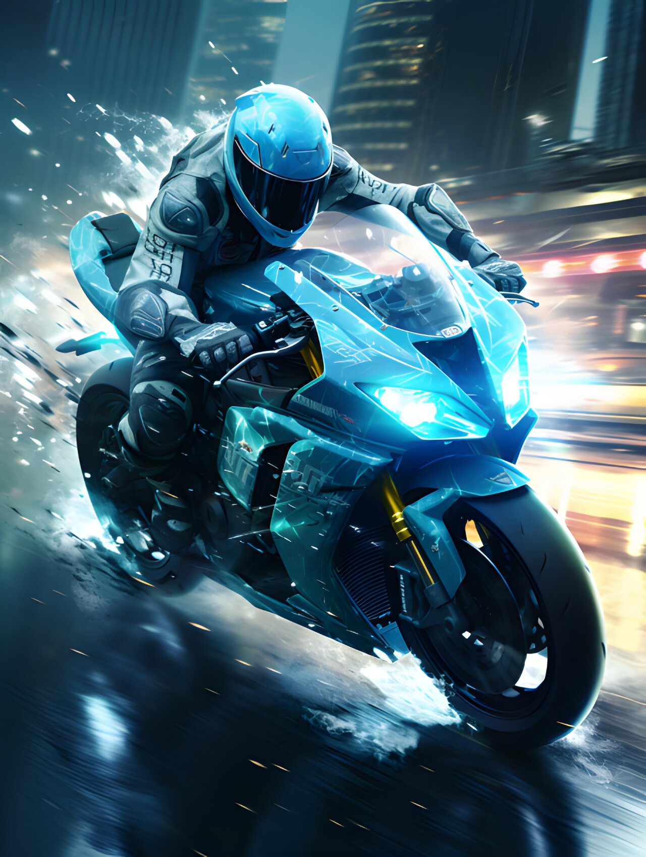 风驰电掣—超炫酷机车少年!