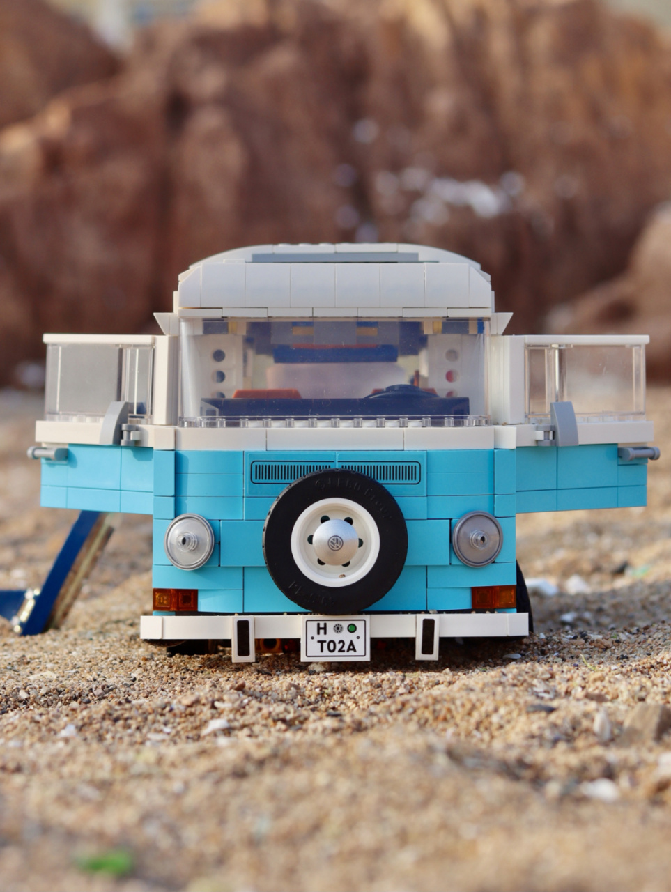 9628岁的我终于拥有了一辆大众t2野营车~hahah 错过了乐高大众t1,t2