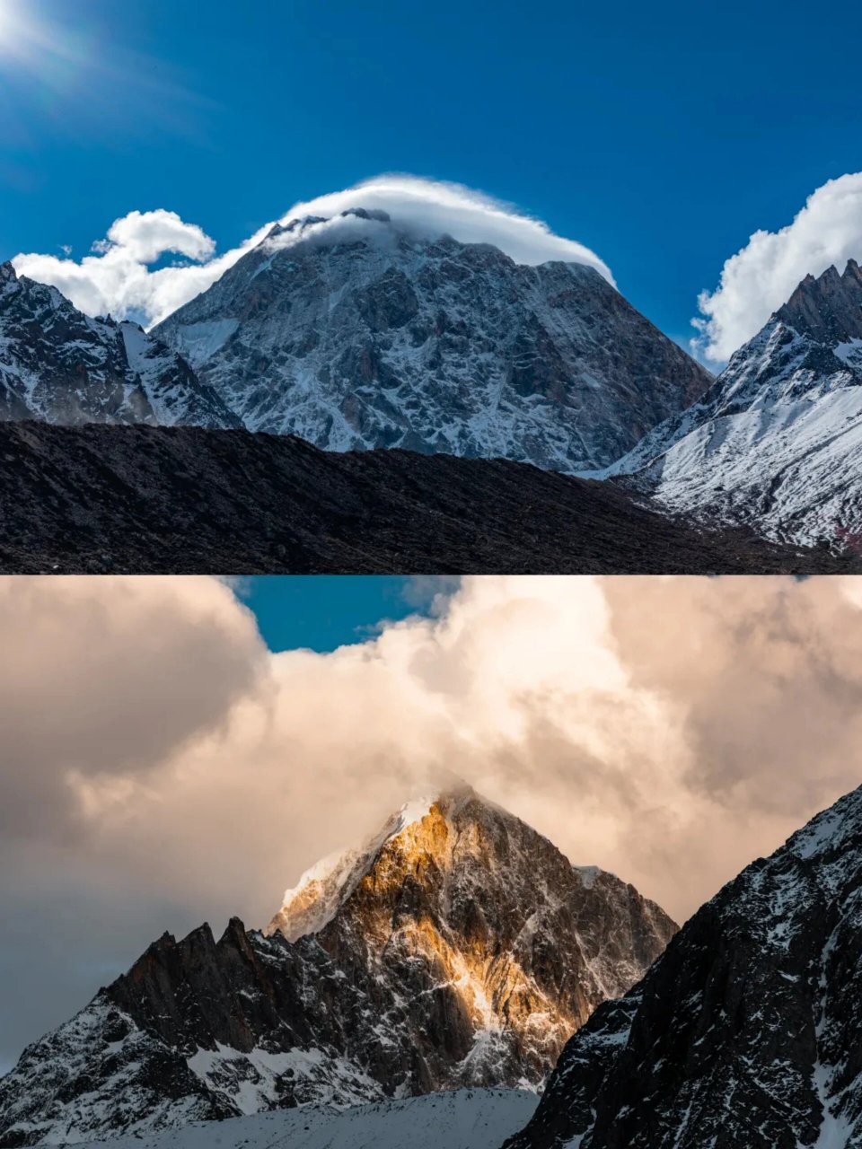 贡嘎·勒多曼因冰川轻装不露营4日高海拔徒步 99勒多曼因雪山冰川