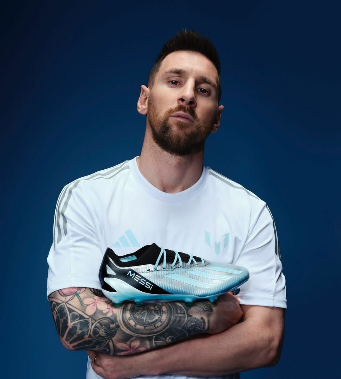 梅西的新鞋子.#足球新闻##世界杯