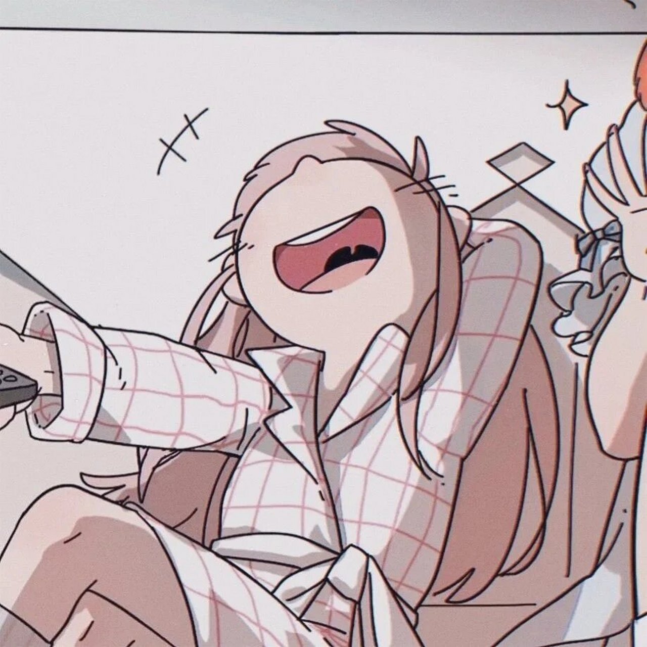 废柴狐阿桔头像   双人头像