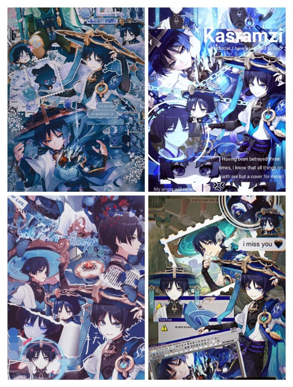 散兵大人!我是你变质了信仰的信徒啊!是,是的.79喜欢散兵!