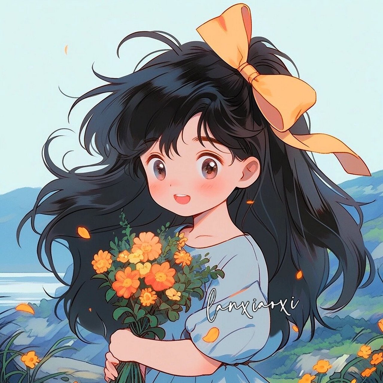 女生头像|可爱头像|公主头像 #小红书自带滤镜#   捧花见面是最浪漫的