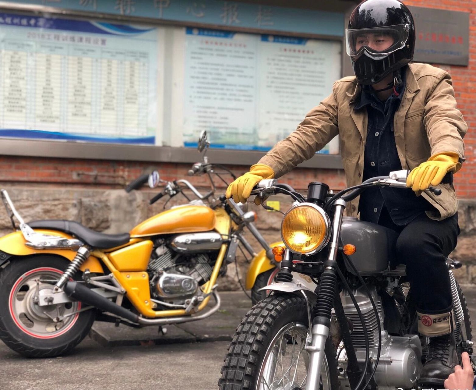 久等了,cg125改装上线 来自本田cg125 #马登油蜡# #花笙记# #红翼red