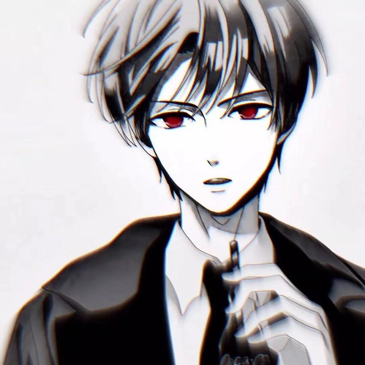 ins风个性黑白/动漫男生头像/渣男海王奶狗