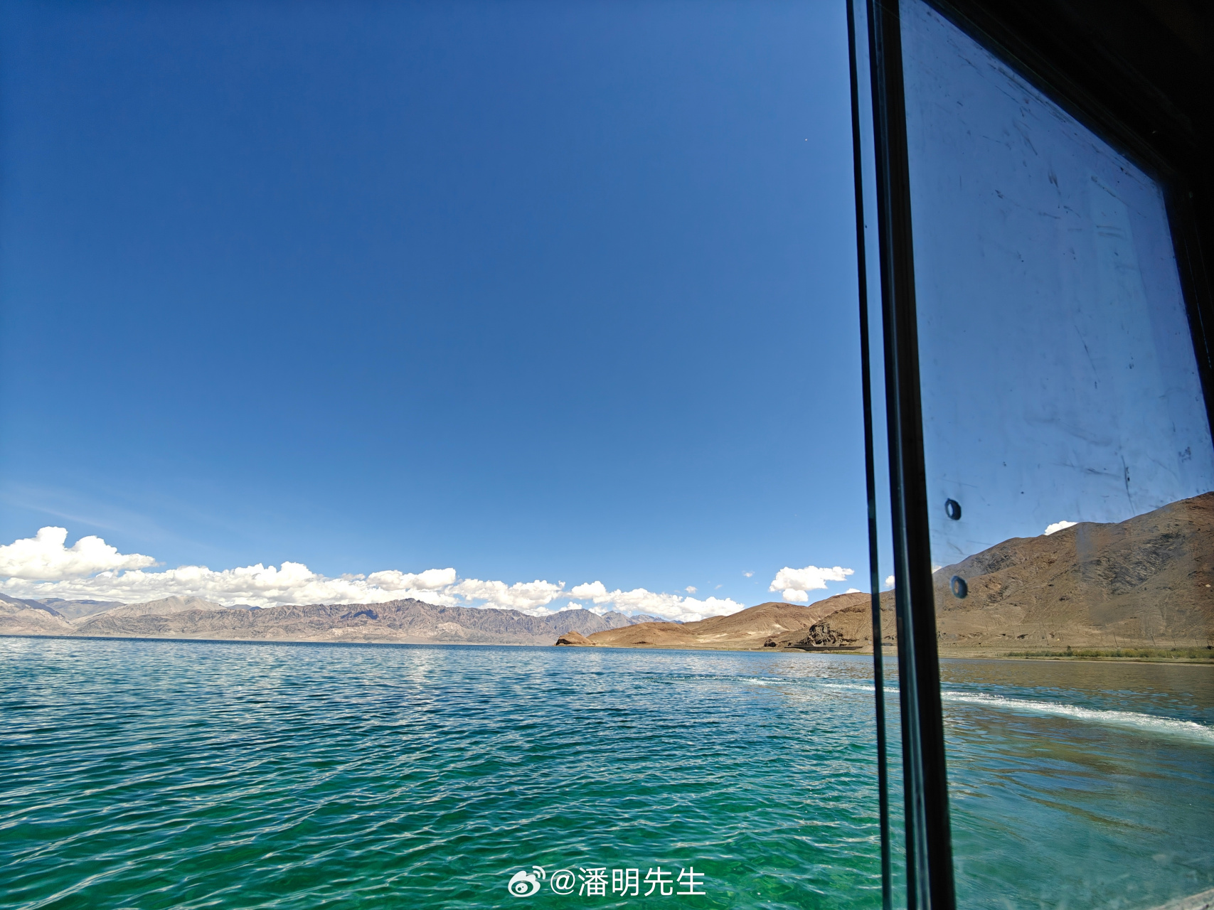 红色热土高海拔之恋#班公湖位于西藏自治区阿里地区日土县城西北 122