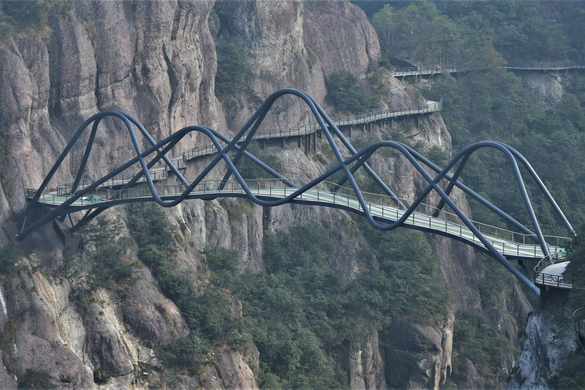 台州仙居如意桥图片