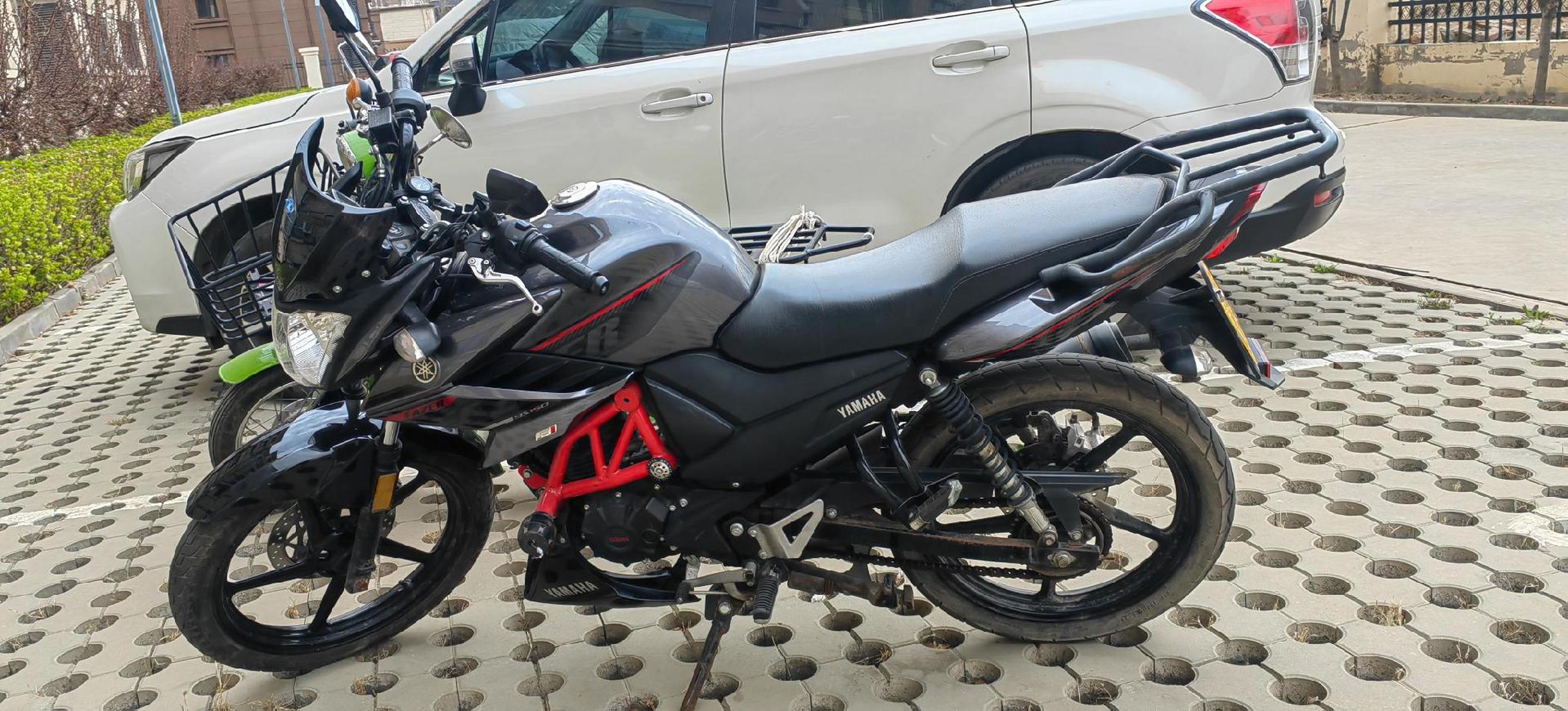 出售建设雅马哈jym150-5摩托车,一手车,新车售价128000元,18年买的