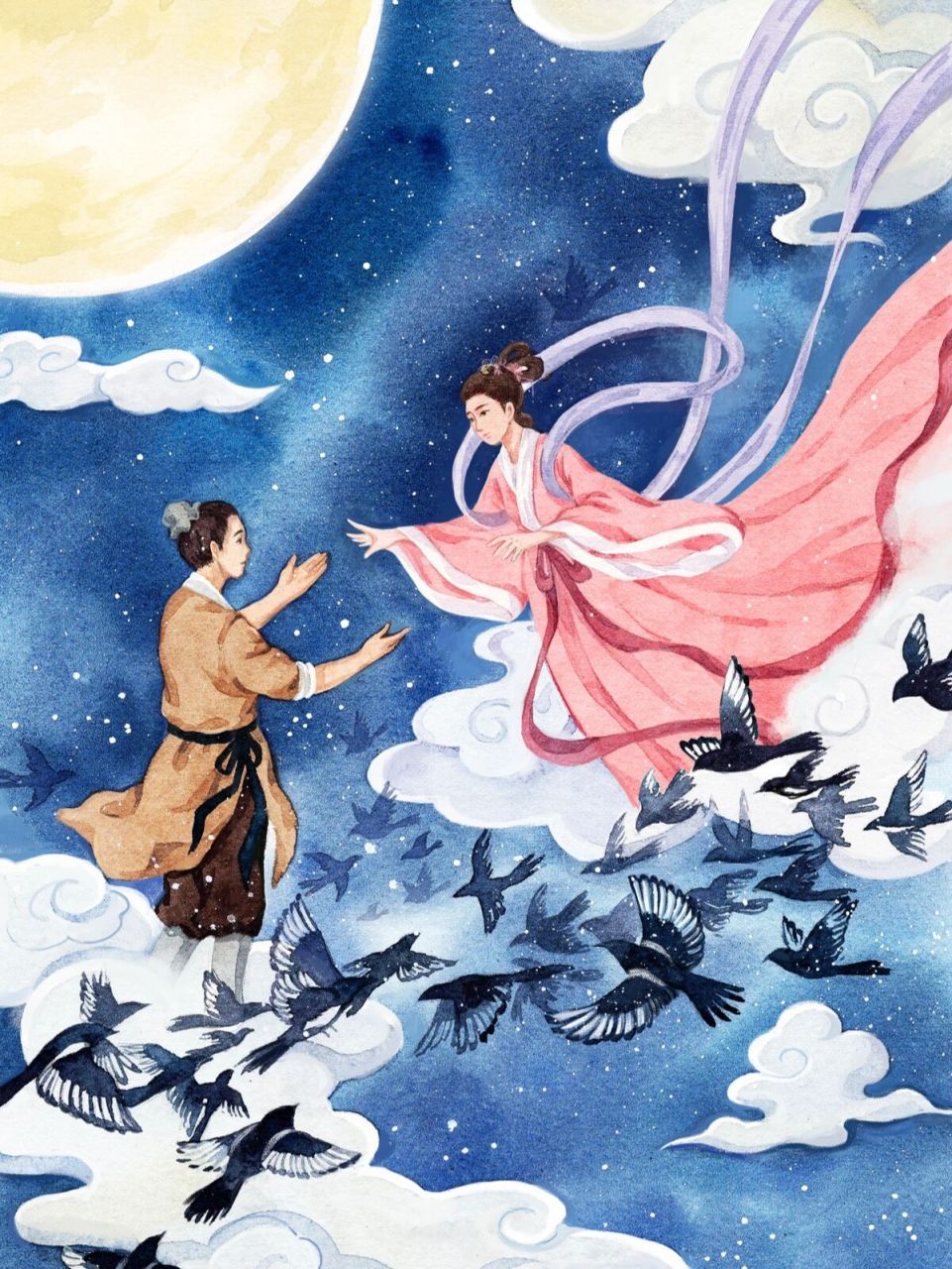 水彩手绘古诗词   【合集2】 绘画工具: 纸:阿诗