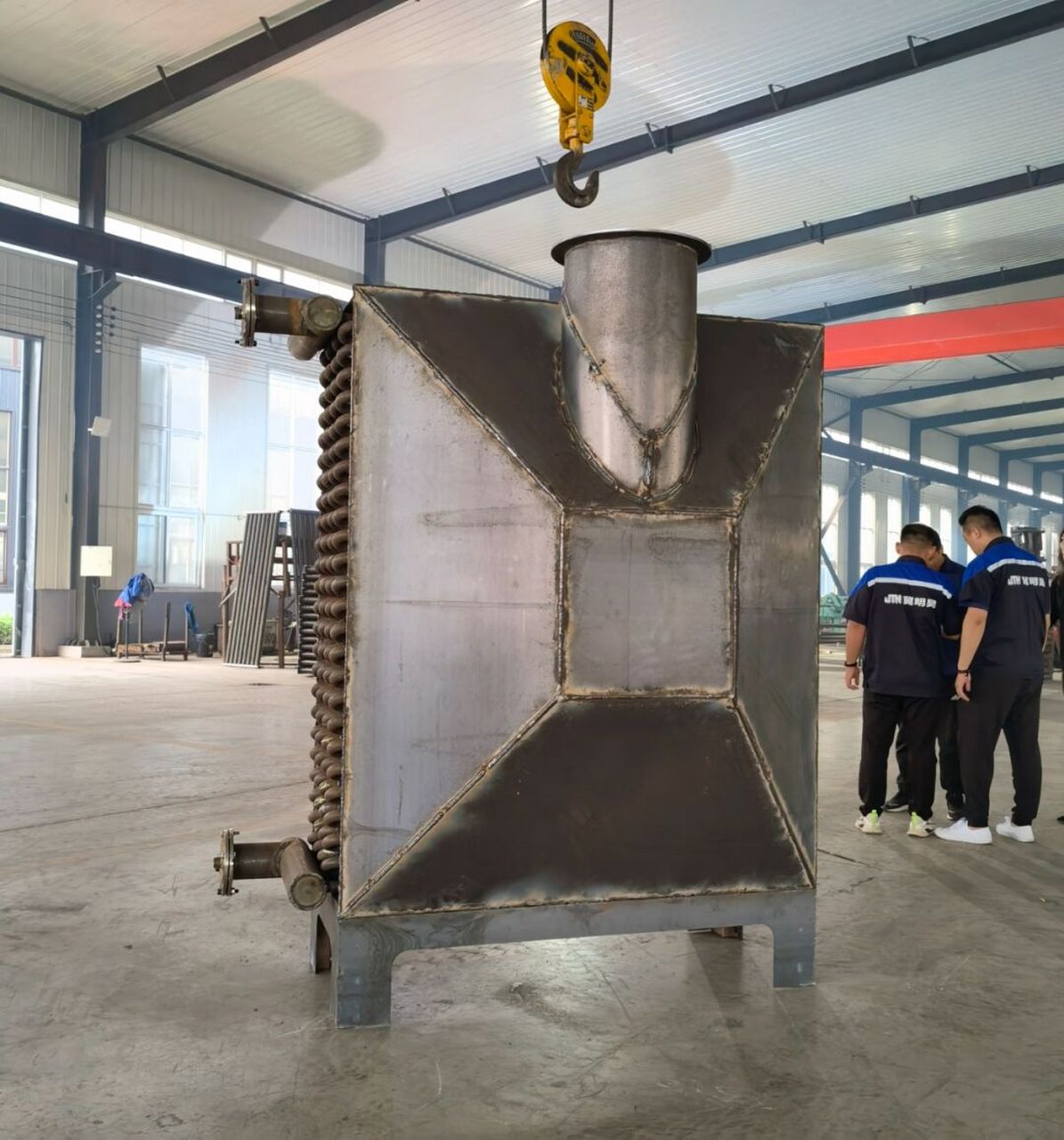 不锈钢烟气换热器 不锈钢烟气换热器是一种高效的换热设备,广泛应用于