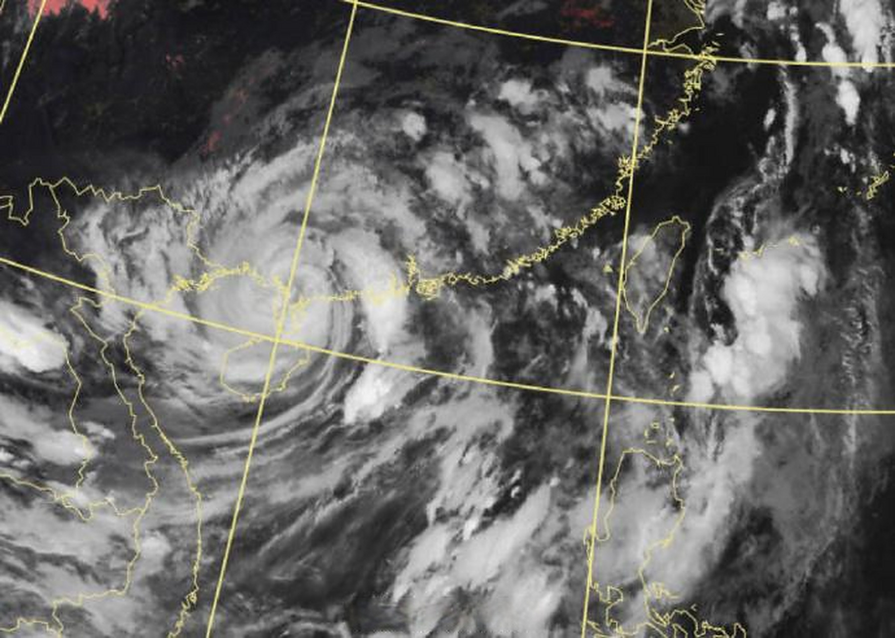 台风泰利登陆 2023年第4号台风"泰利"已于7月17日22时20分在湛江市
