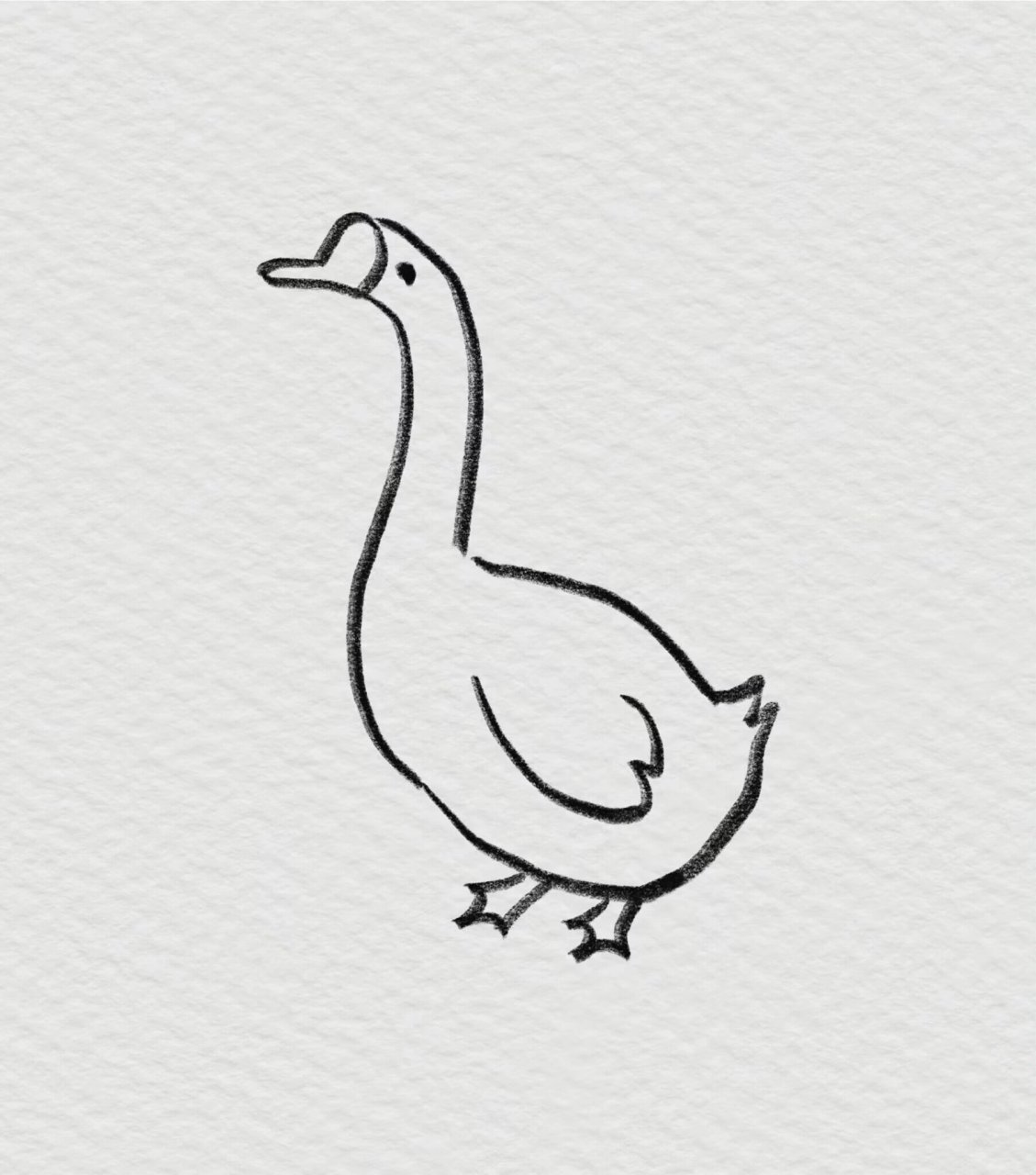 94简笔画|鹅鹅鹅曲项向天歌 画一组可爱的鹅 鹅, 鹅,鹅, 曲项向天歌