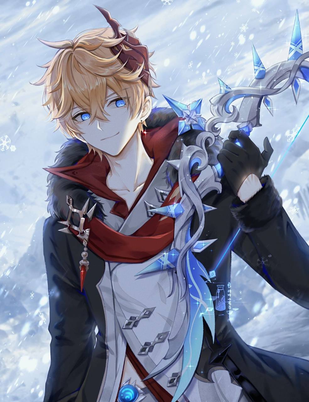 【原神壁纸】公子——达达利亚   第二辑 来源:米游社私信拿图,侵权必