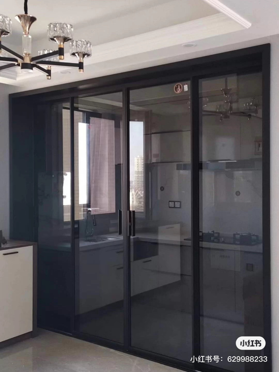 厨房移门,纠结用白玻,灰玻,还是长虹玻璃 装修真是太难了,纠结完这个