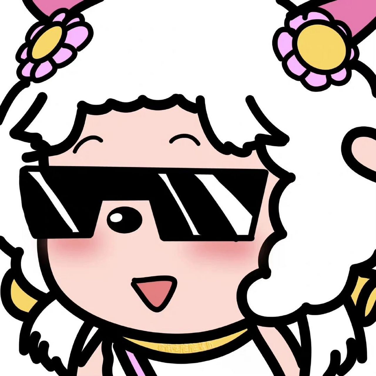 羊村墨镜系列动漫头像9815 6767