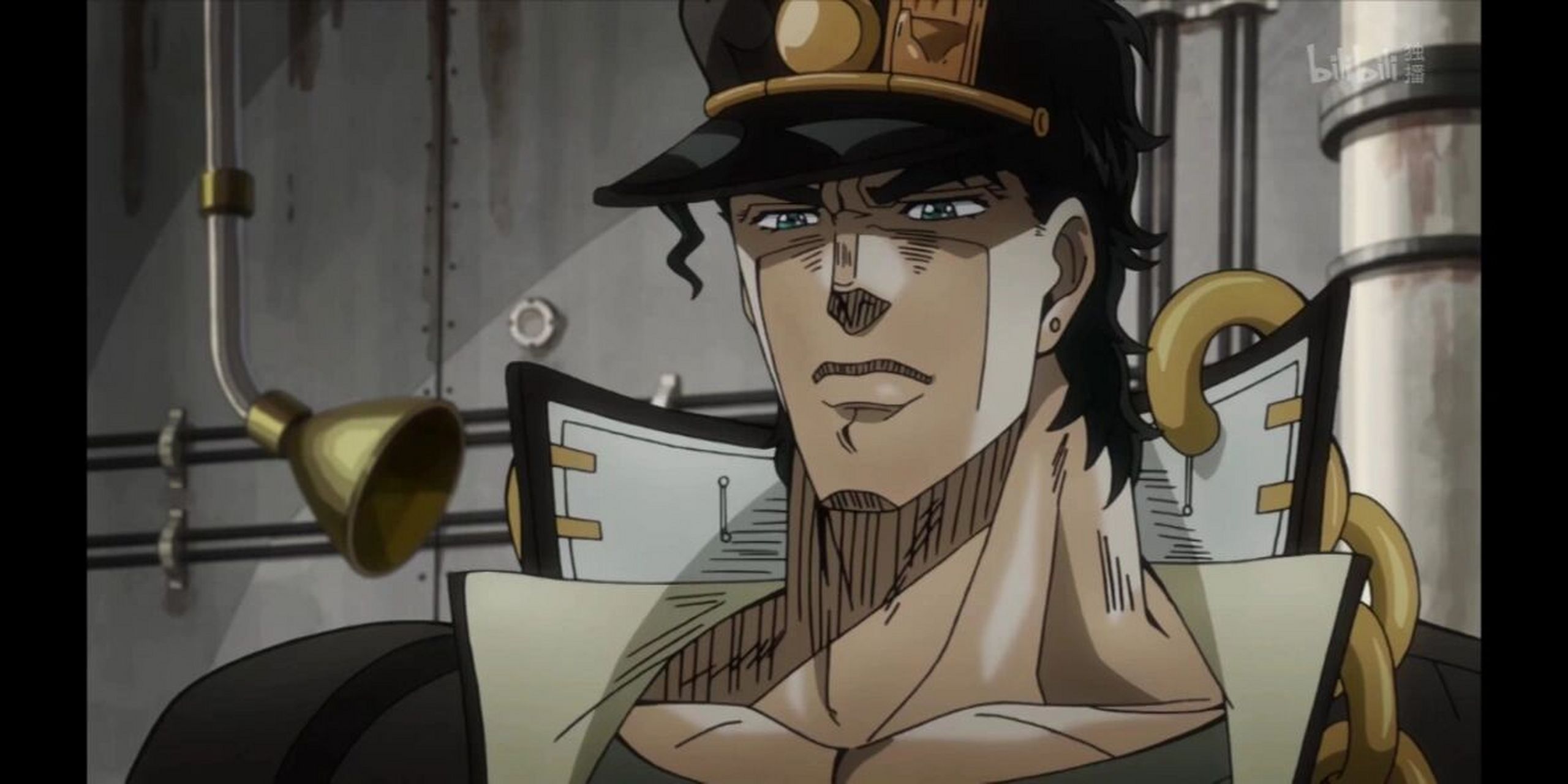 承太郎帅气溢出屏幕 强大又一本正经的承太郎光芒丝毫不输大乔二乔