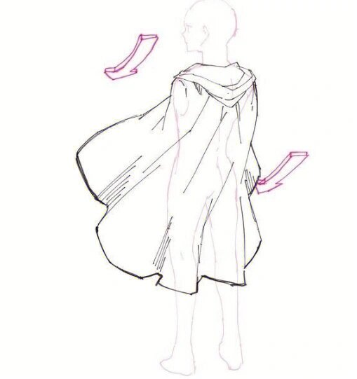 斗篷的画法