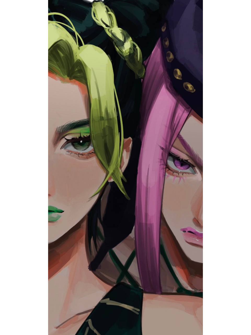 安 #动漫##动漫壁纸# #jojo的奇妙冒险# 石之海##空条徐伦###安娜苏