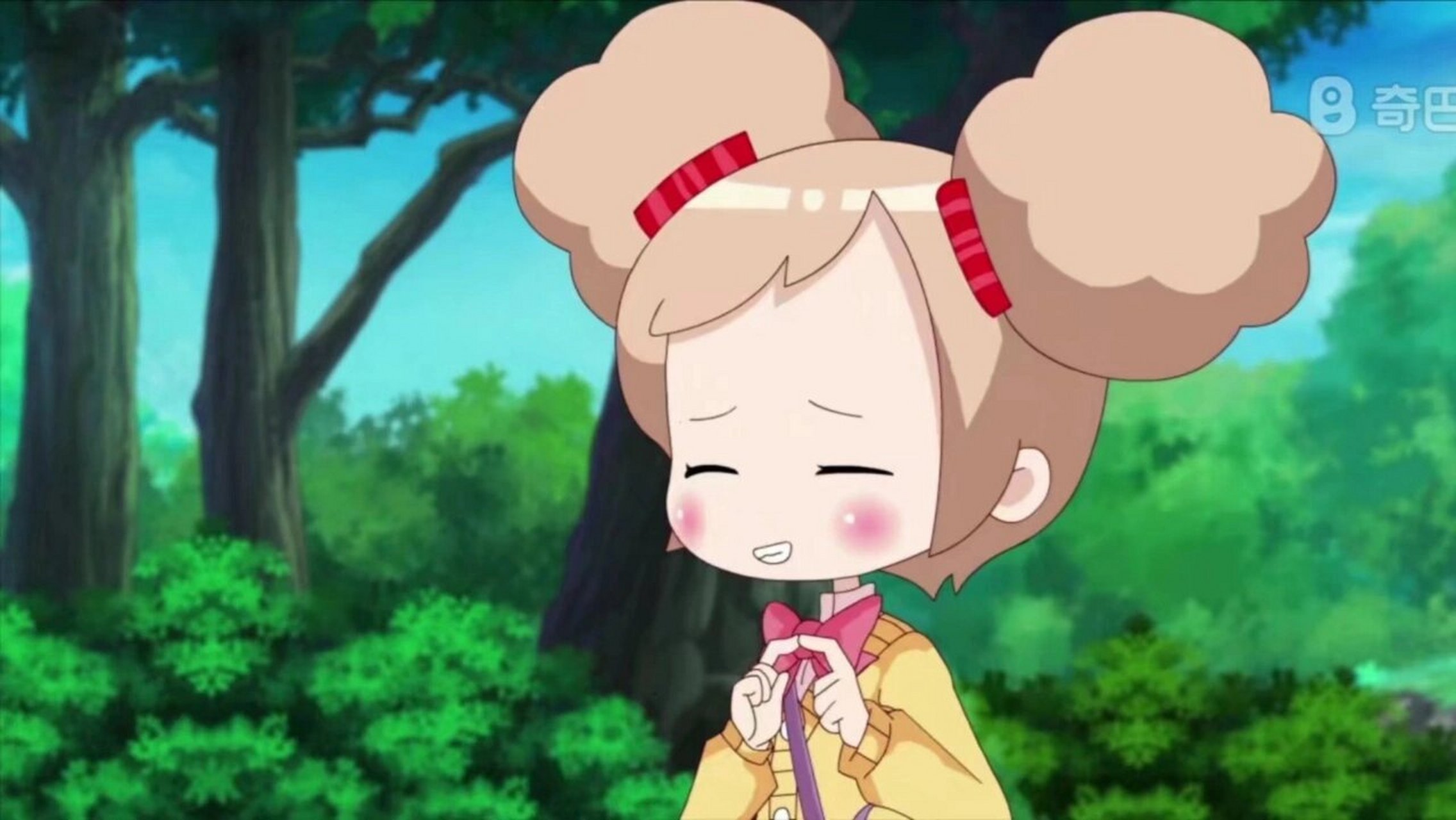 《小花仙》第四季 夏安安(安琪儿女神) 截图来源:爱奇艺 话题