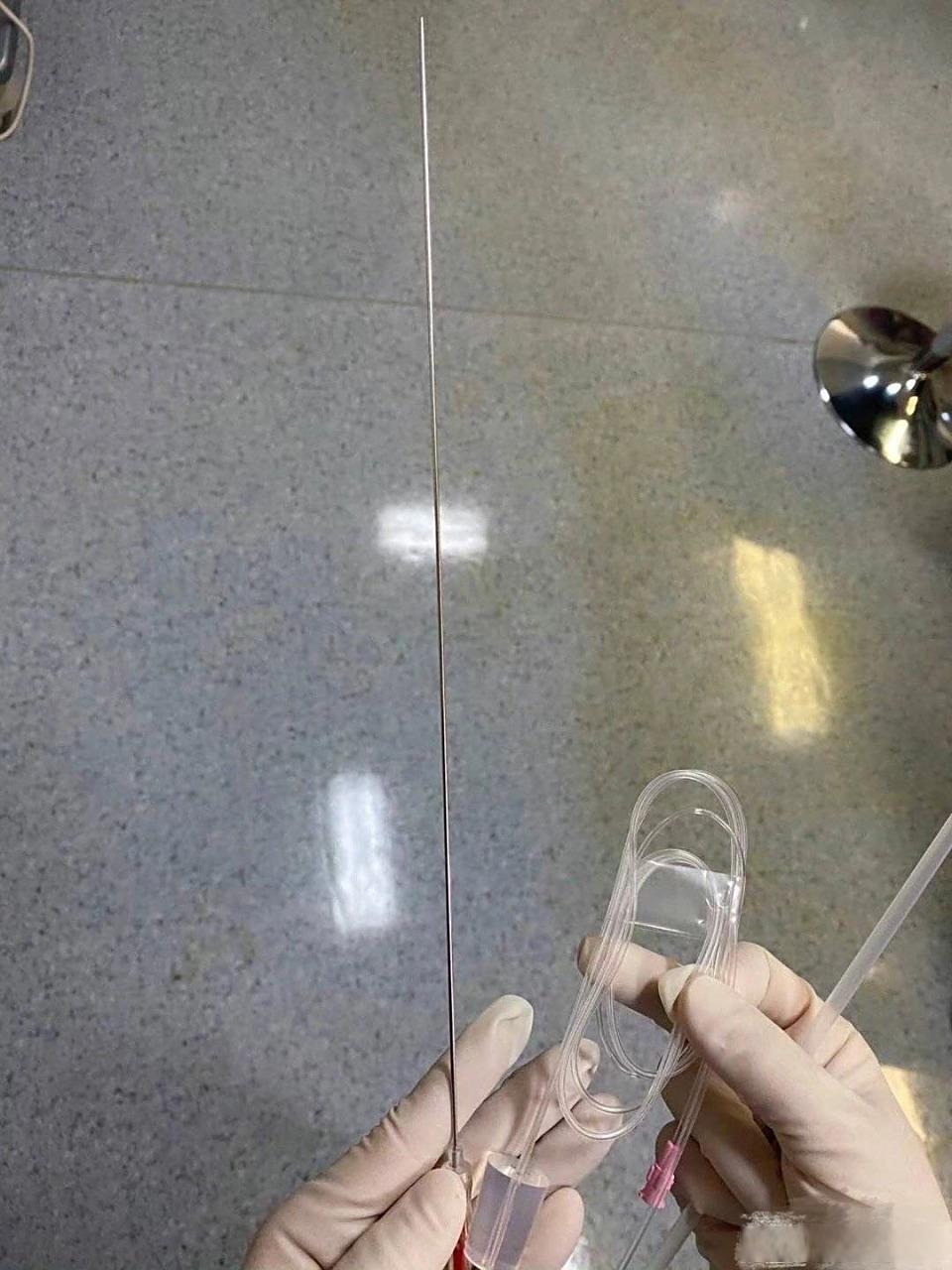 给大家看看取卵针 男人不行就换哈 别让自己遭罪