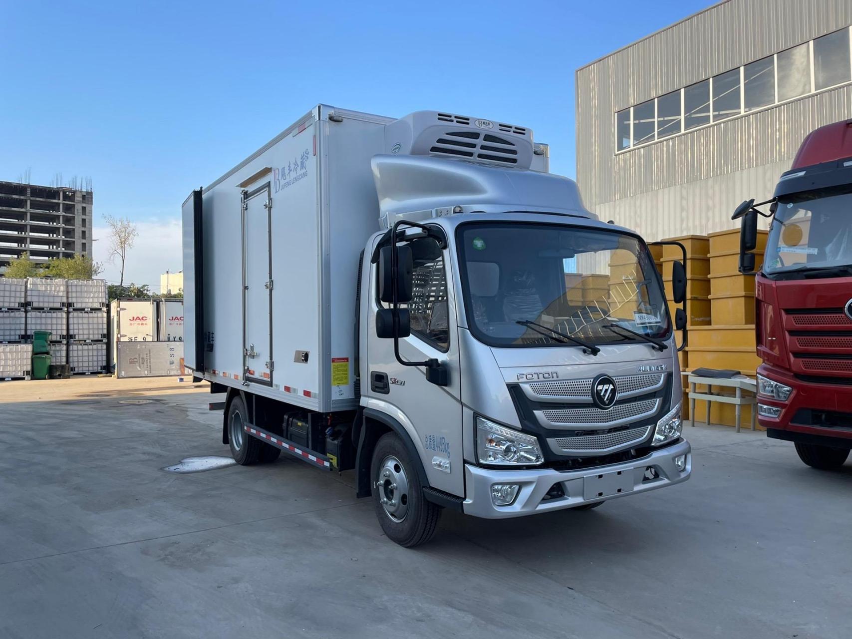国六福田欧马可冷藏车.