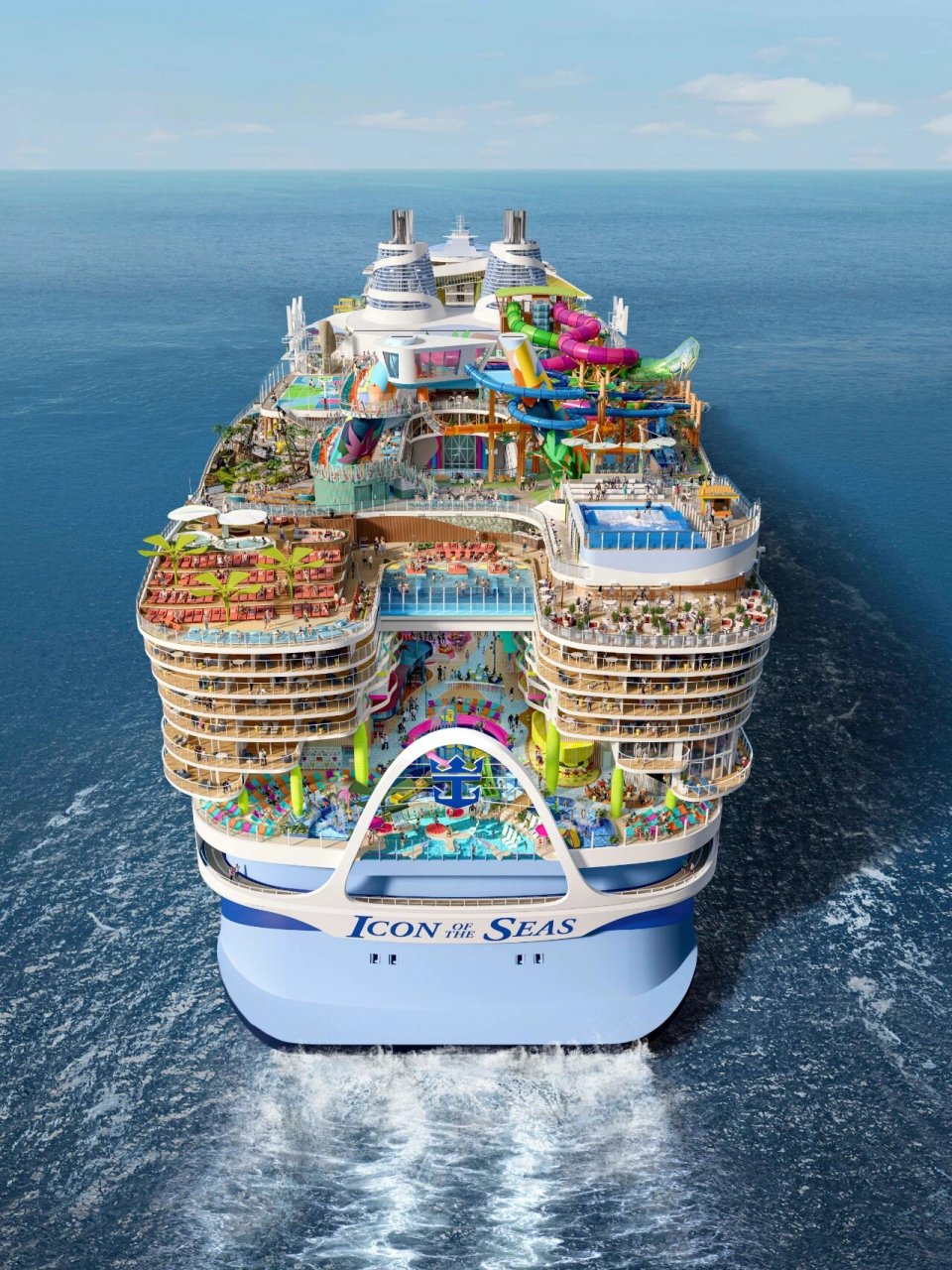 皇家加勒比游轮丨海洋标志号08它来咯～ 97近日,全球最大豪华游轮