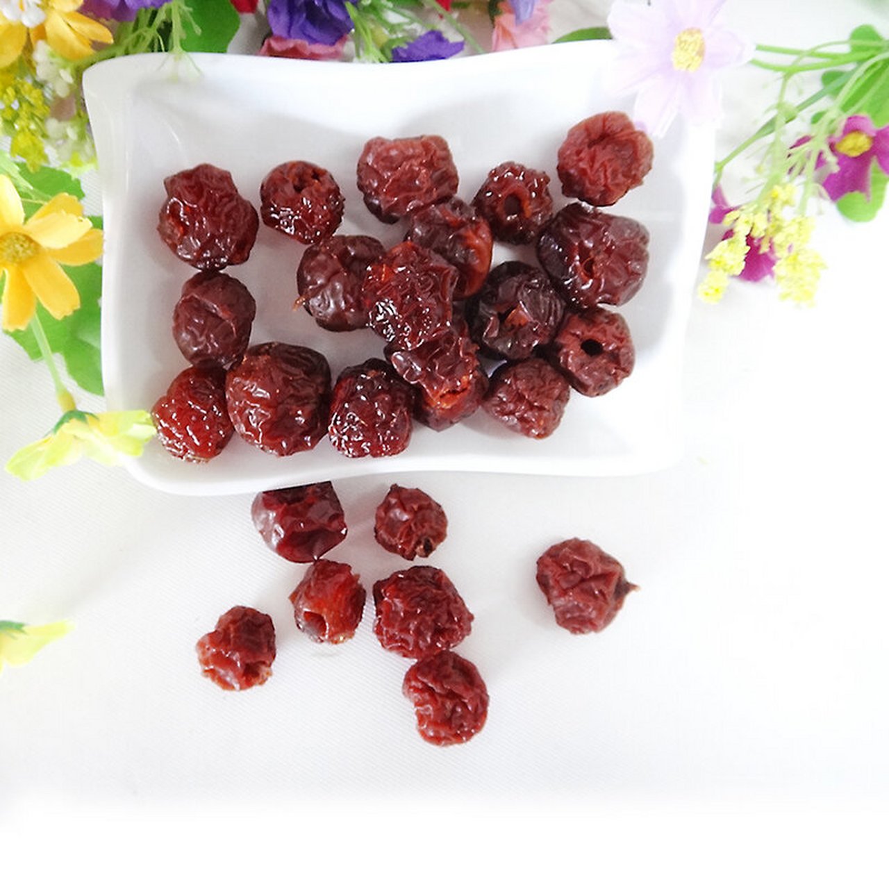 陕西省特产 - 府谷海红果 海红果属中国稀有树种,是府谷的传统果树,在