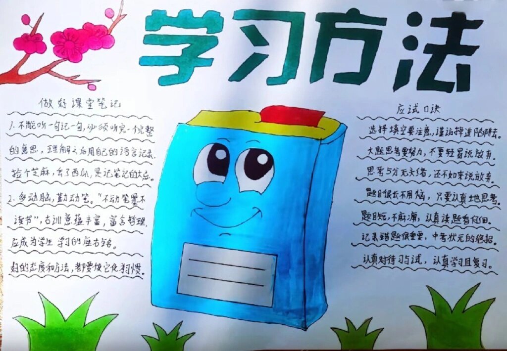 6015学习好方法6015手抄报来啦