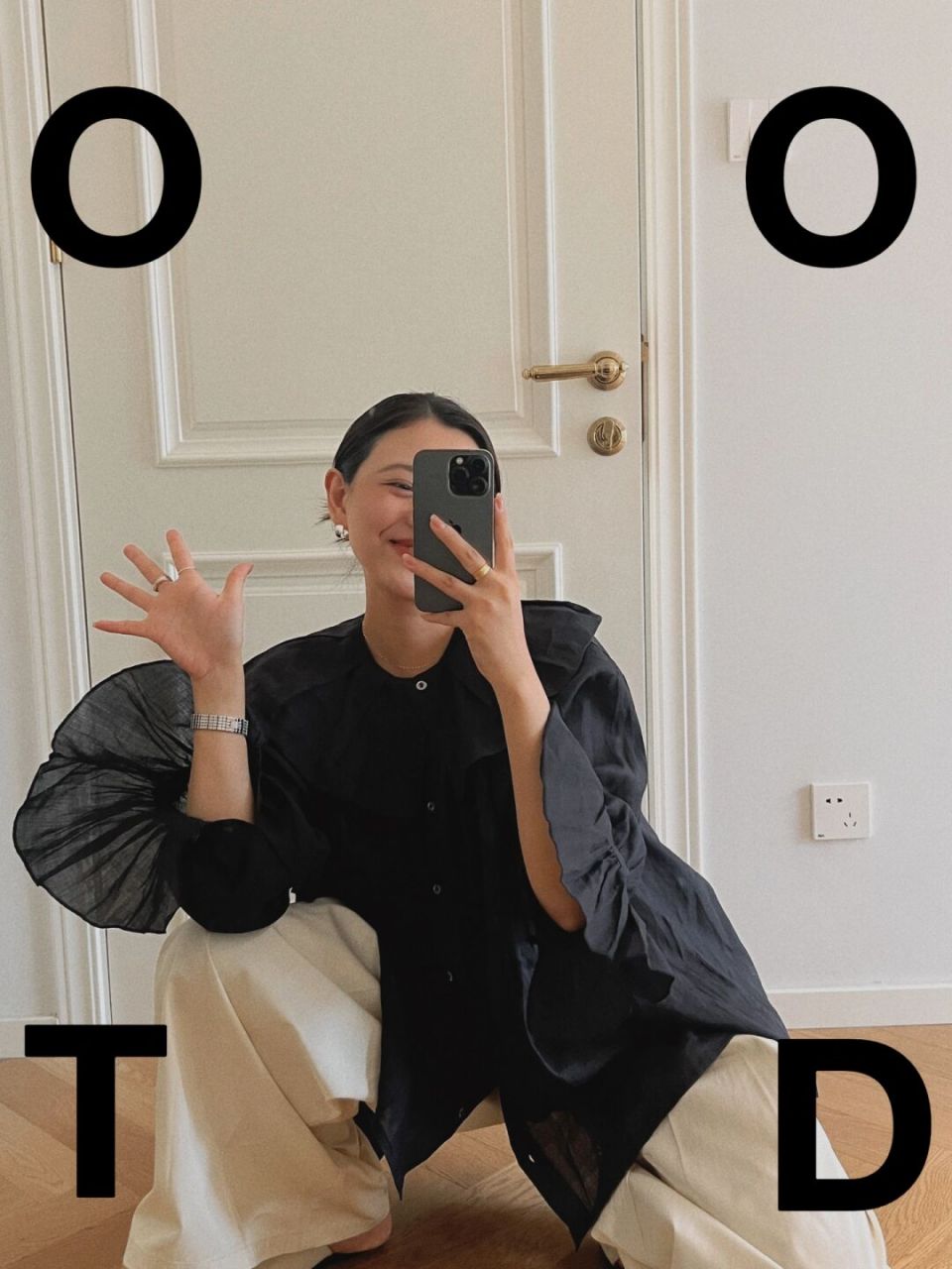 ootd |什么时候入秋呀 工作室准备上新款啦,每一件我都好爱94 	 忍