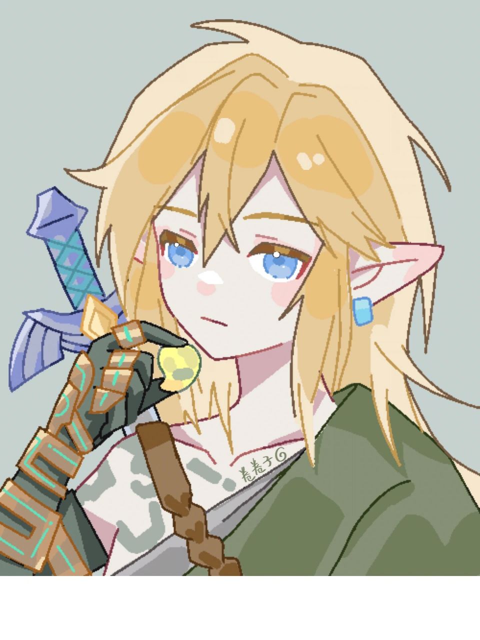 散发 纹身林克戳中谁了我不说(内有情头 我疯狂prprpr 配了一个林塞