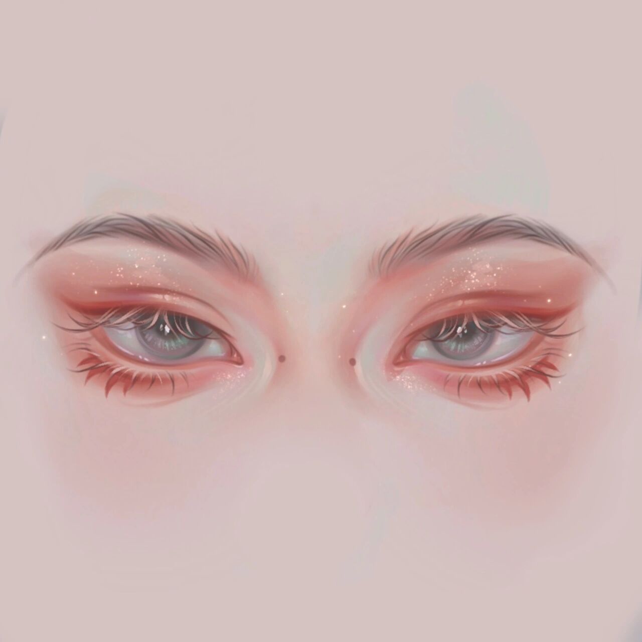 照片写生桃花眼绘画教程|peocreate(带笔刷 画的是美女姐姐 的迷人