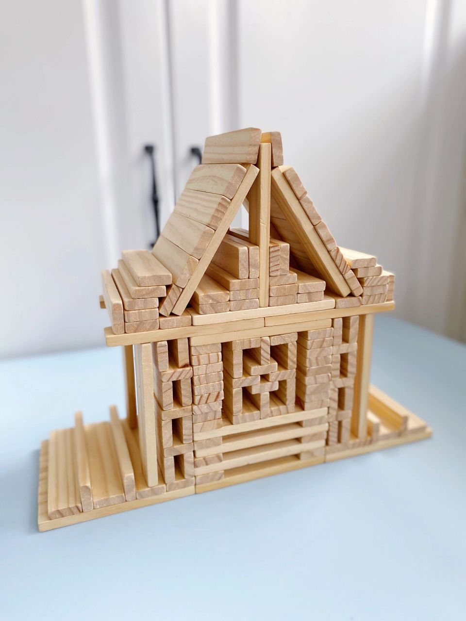 阿基米德积木|小房子(有局部图) 整体难度在屋顶 需要两个人配合一起