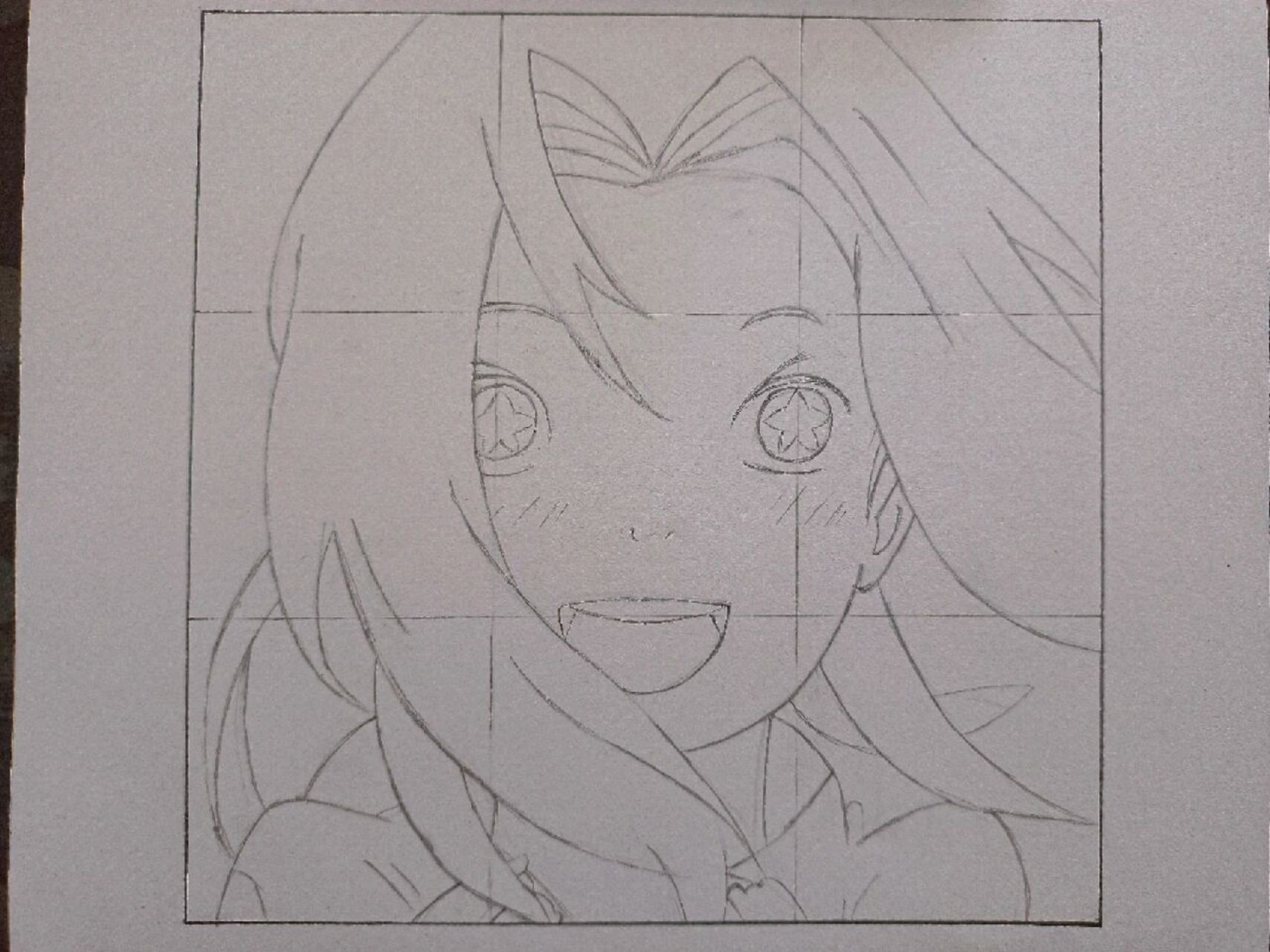 颜色涂错了#火影忍者##小樱