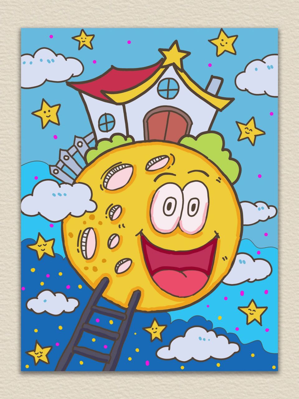 创意美术《奇妙星球》 94适合5-8岁宝贝.