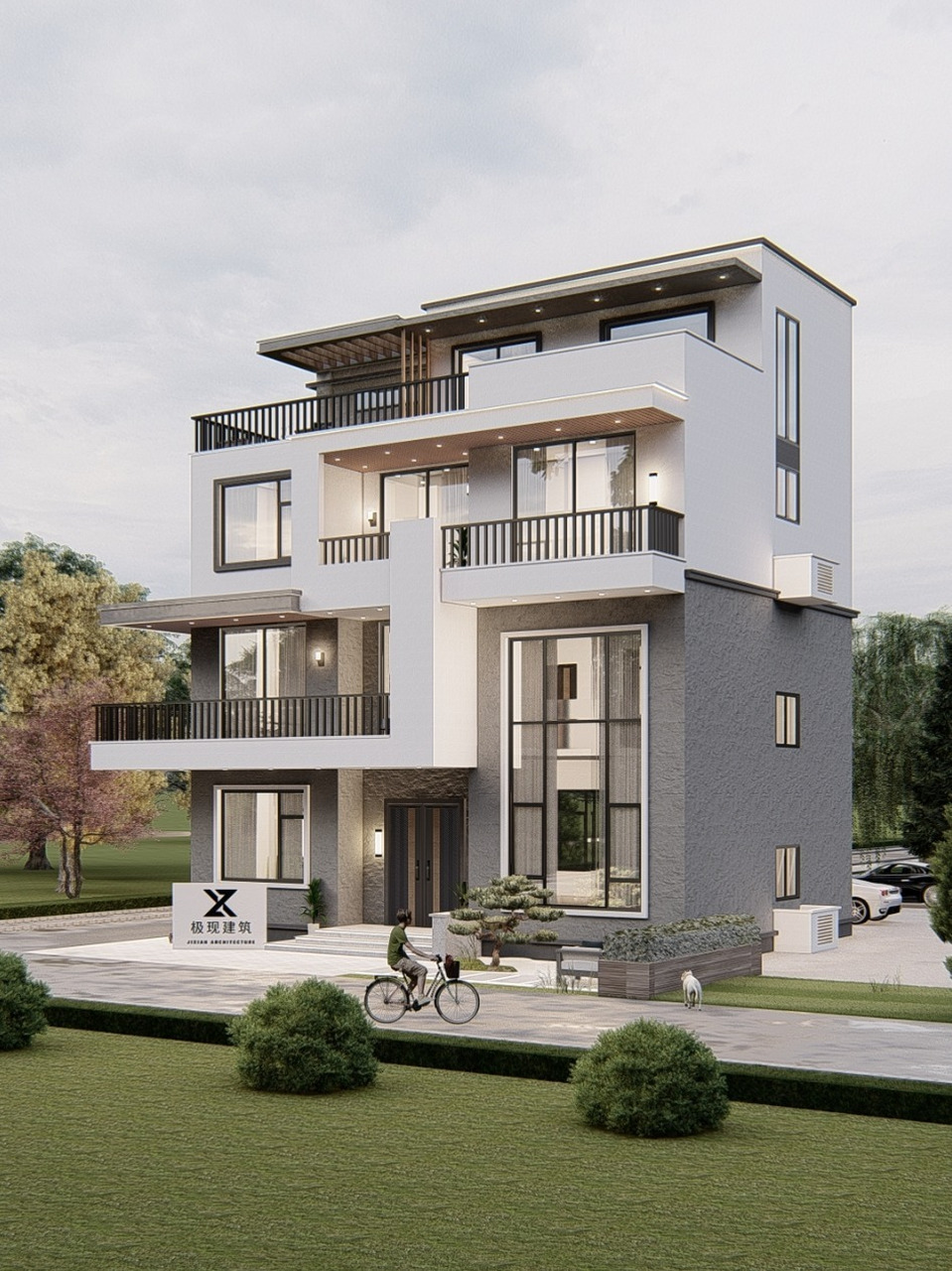 福建泉州丨四层现代风自建别墅(附平面图) 🏠项目概况 项目地点丨