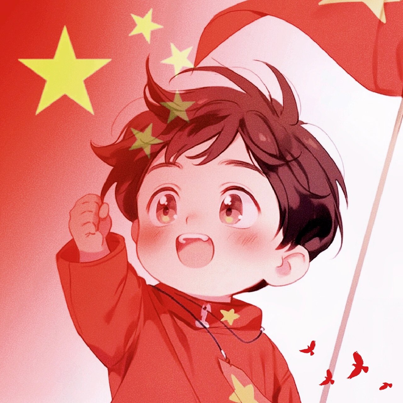 国庆头像|我追随的光,是五星红旗🇨🇳的星光