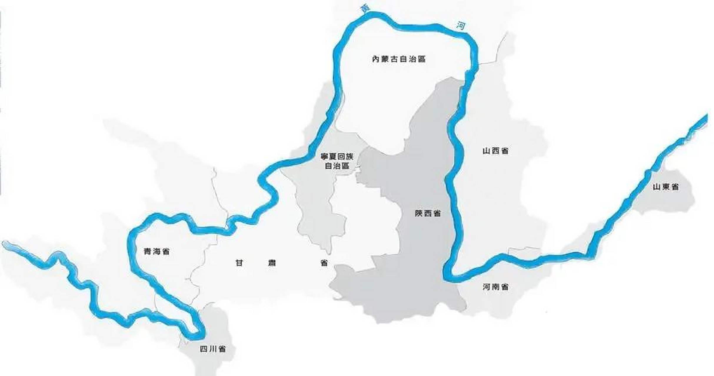 河套为什么叫河套地区?看一下地图,像不像一根绳子,套住了牛脖子.