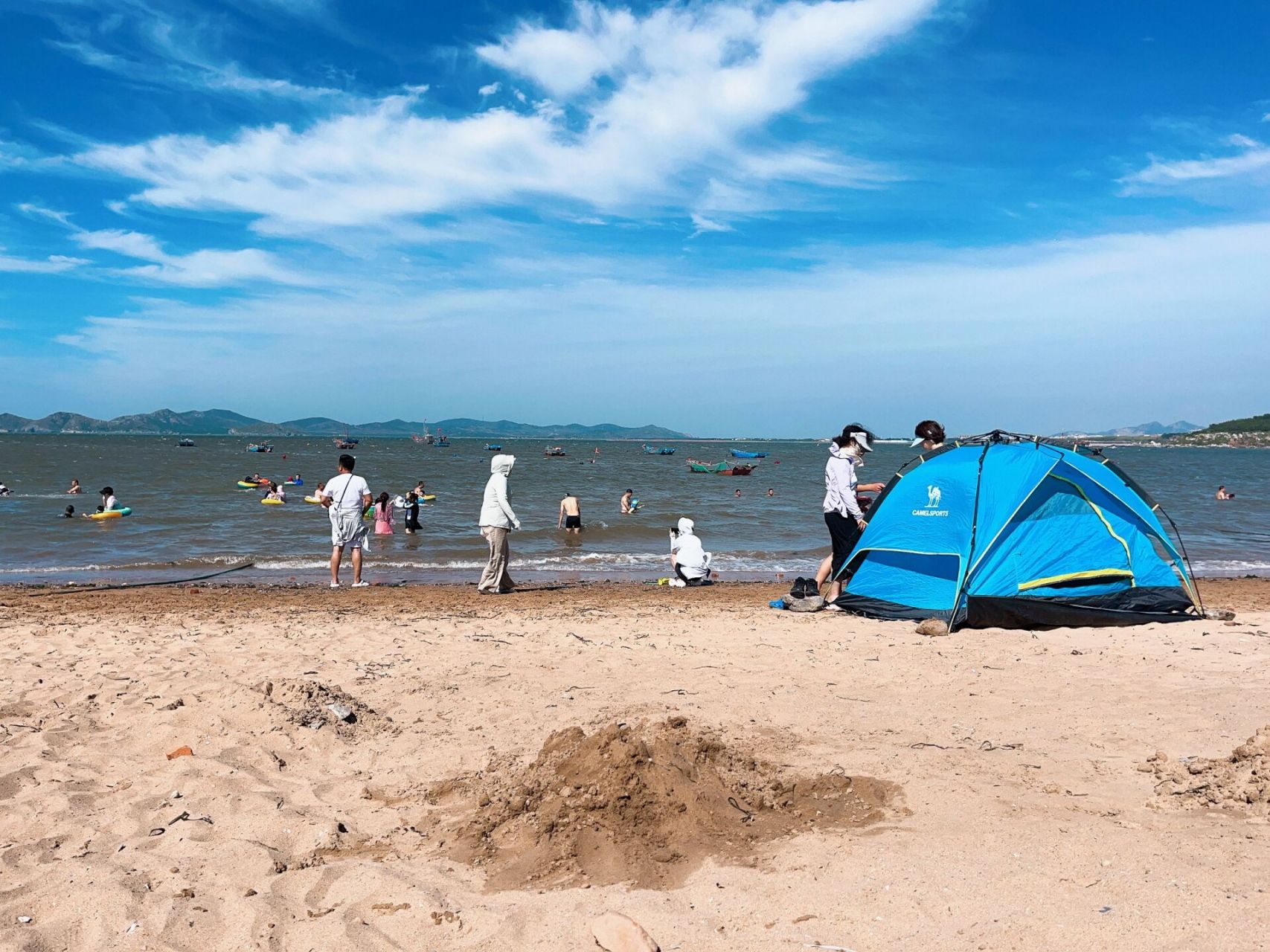 大连大黑石海滨浴场图片