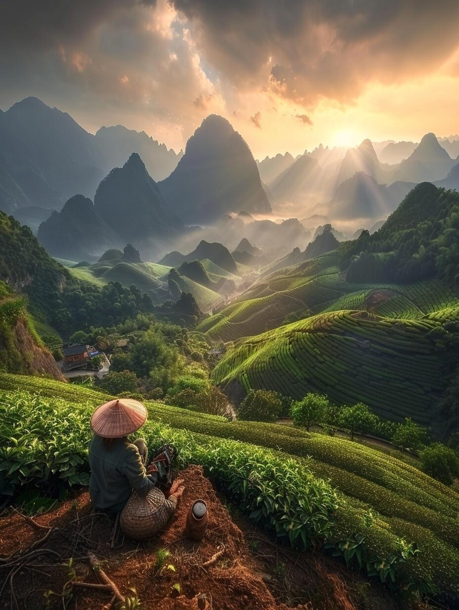 诗画风光 |  茶园