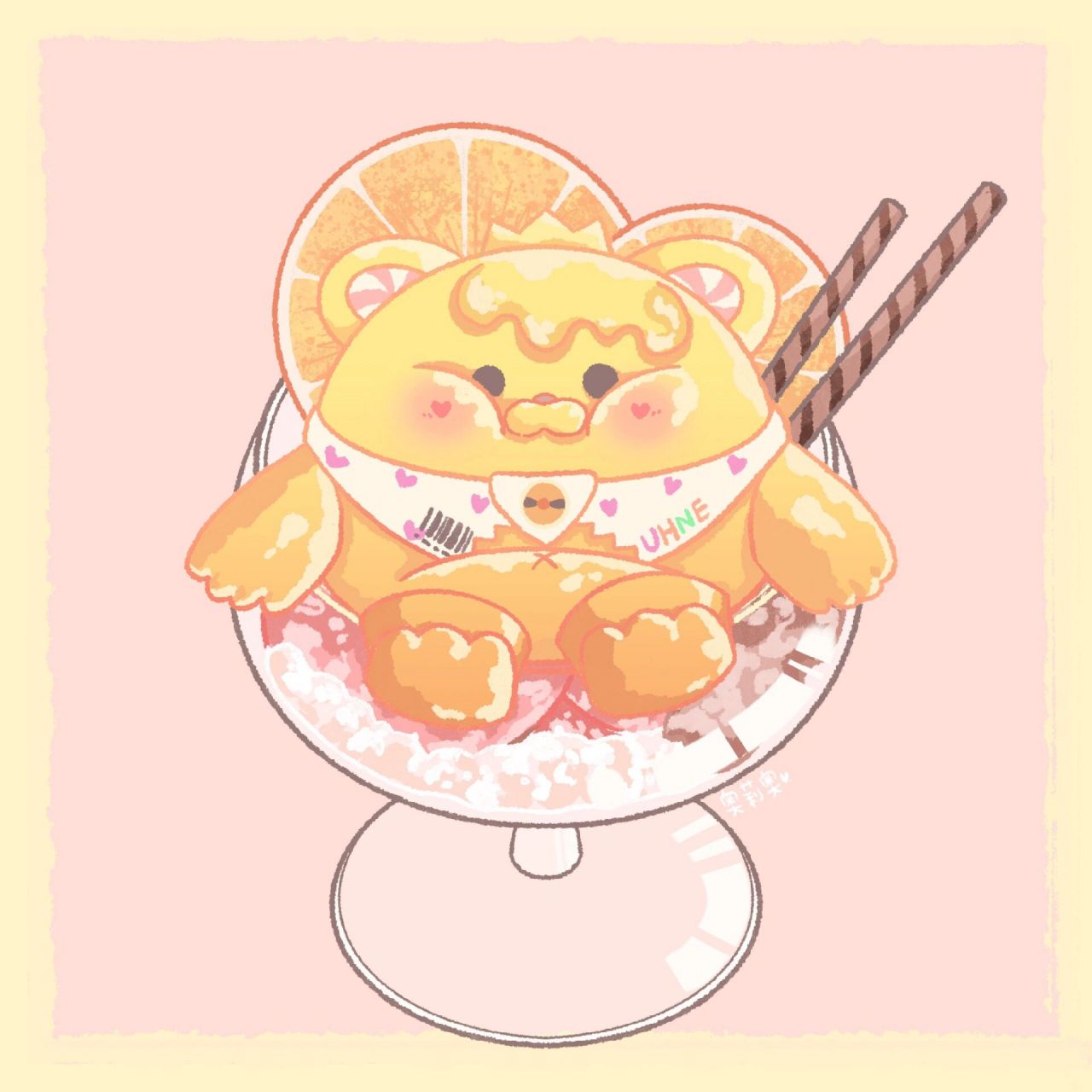蛋仔派对头像砂糖熊可爱头像 这是我昨晚刚画好的蛋仔派对头像浅浅炫