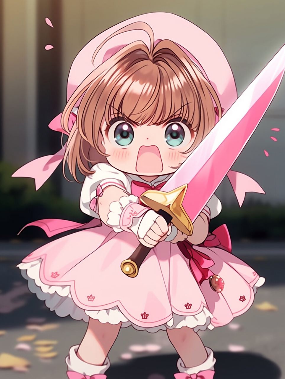 q版百变小樱头像