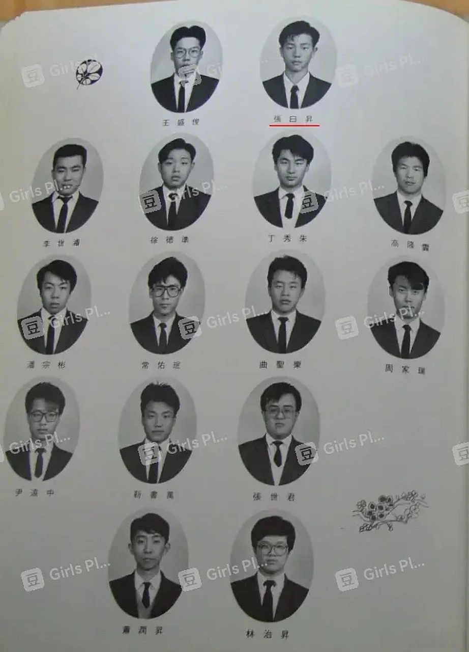 张元英父亲被网友扒出来出现在汉城华侨中学1989届同学录第40页,这可