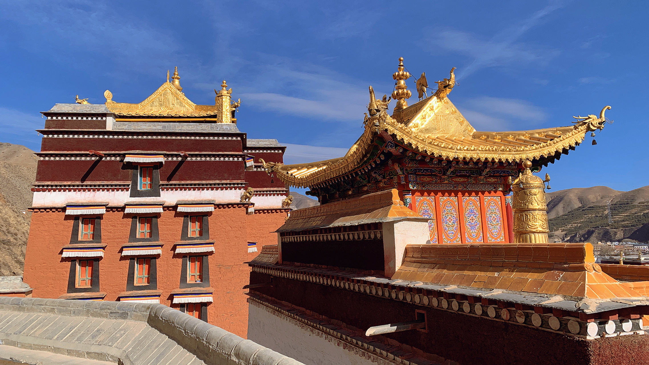 拉卜楞寺～ 世界藏学府  中国拉卜楞拉卜楞寺是