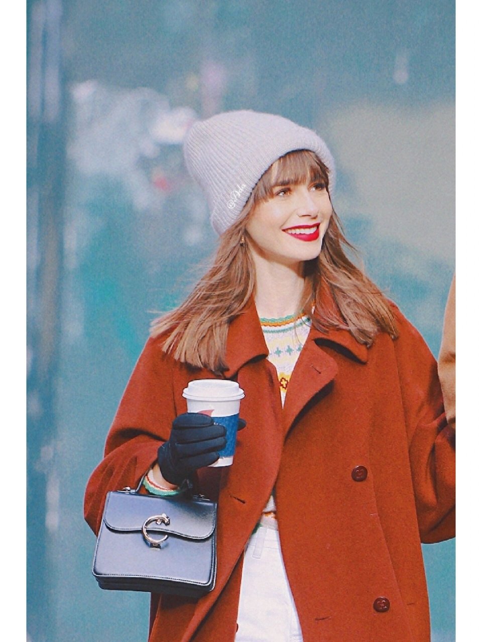 莉莉柯林斯头像壁纸 好好看呀 莉莉柯林斯 lily collins 头像壁纸